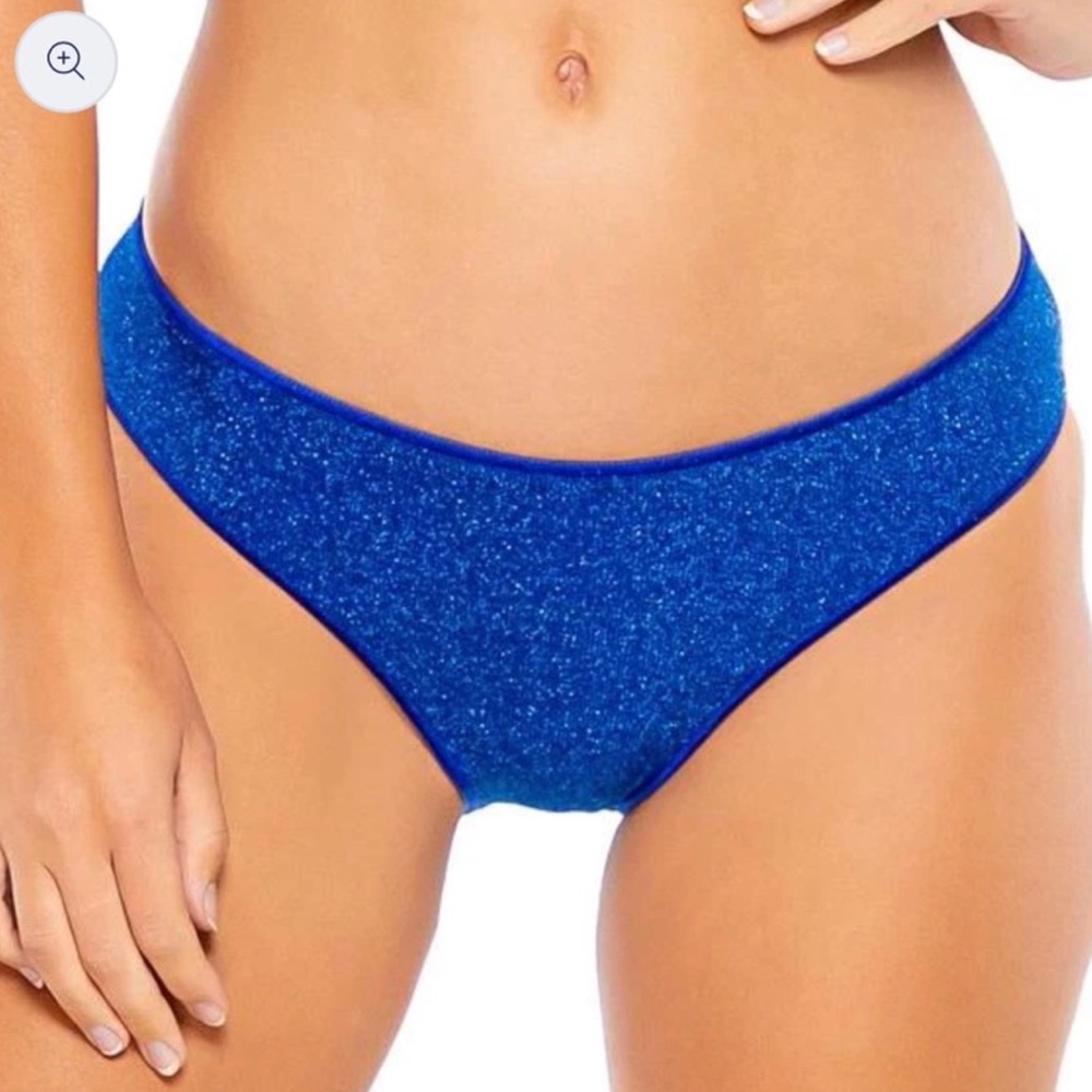 NWT Luli Fama Stardust Seamless Full Ruched Back Bottom Size L